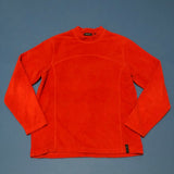 DKNY Mock Neck Fleece Sweatshirt