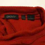 DKNY Mock Neck Fleece Sweatshirt