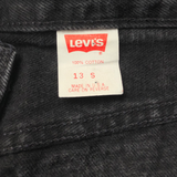Levi's 501 Black Jeans Made in USA (1993)