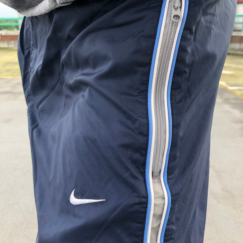 Vintage Nike Tracksuit Bottoms With Piping