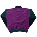 Evergreen Colour Block Quarter Zip Fleece
