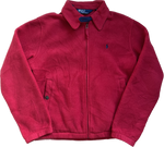 Ralph Lauren Fleece Harrington Jacket Red Small