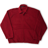 Ralph Lauren Fleece Harrington Jacket Red