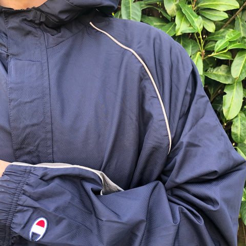 Champion windbreaker sales jacket